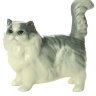 Скульптура персидский кот Патрисия Императорский фарфоровый завод