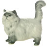 Скульптура персидский кот Тафиния Императорский фарфоровый завод