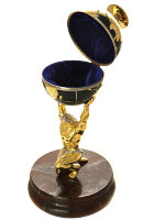 Подарочный сувенир "Титан" статуэтка, подсвечник, шкатулка в подарочной коробке, Златоуст